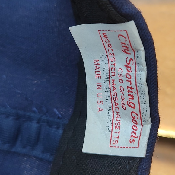 Vtg Washington Mills Electro Minerals Embroidered Snapback Hat Cap Made in USA - Picture 9 of 10